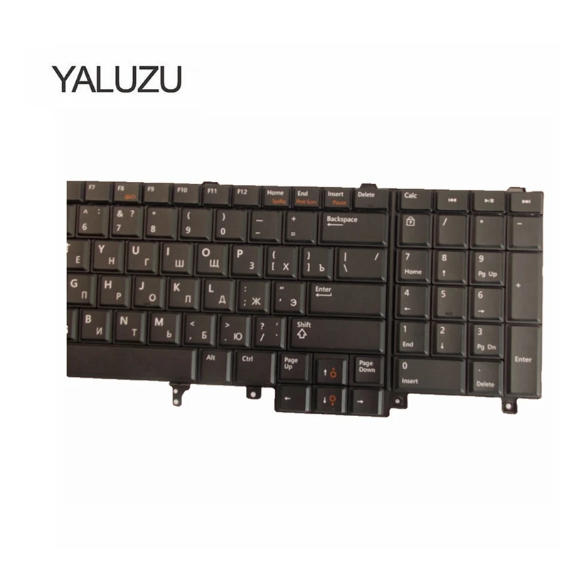 Новая русская версия клавиатуры YALUZU для ноутбука Dell Latitude E6540 E6520 M4800 M6800 E5520M без