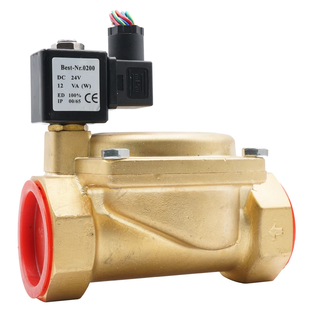 Пилотный диафрагменный электромагнитный клапан серии 0927 нормально замкнутый