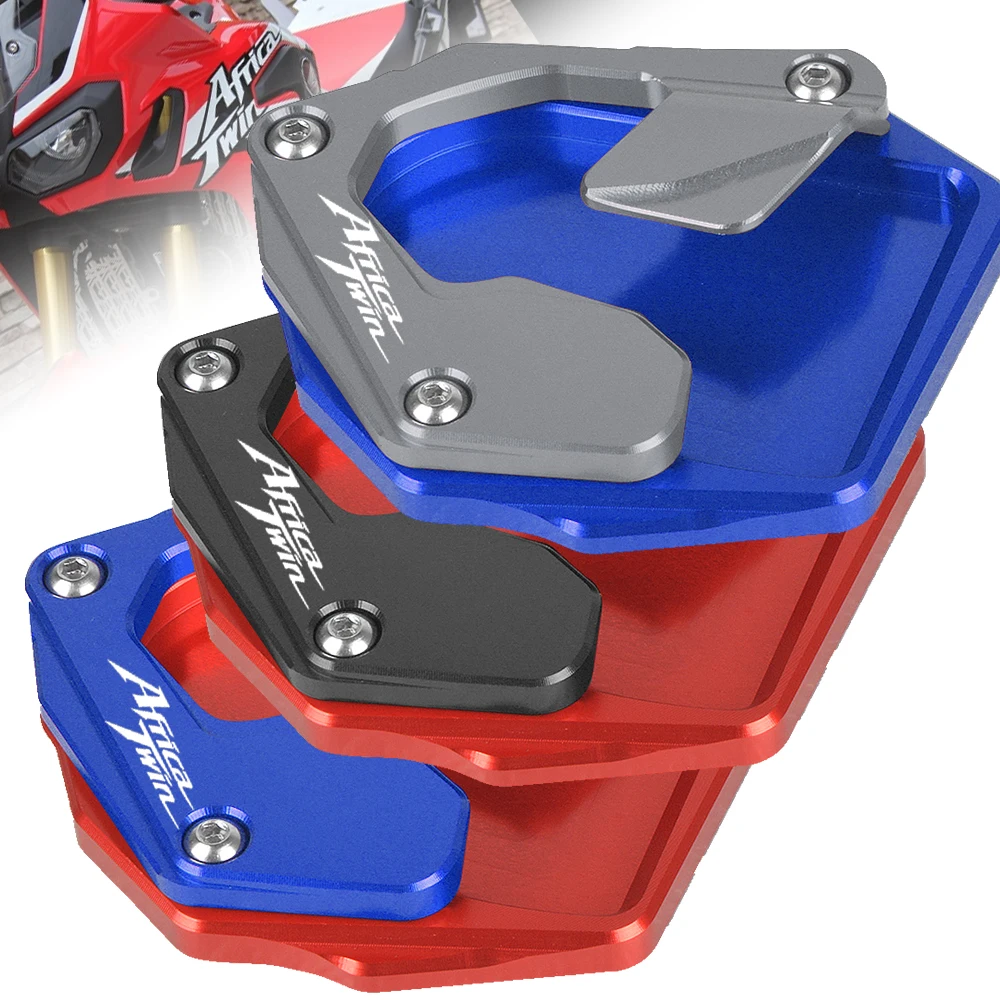 

For Honda CRF1000L Africa Twin Africatwin Motor Kickstand Foot Side Stand Enlarge Extension Pad Support 2015-2019 2016 2017 2018