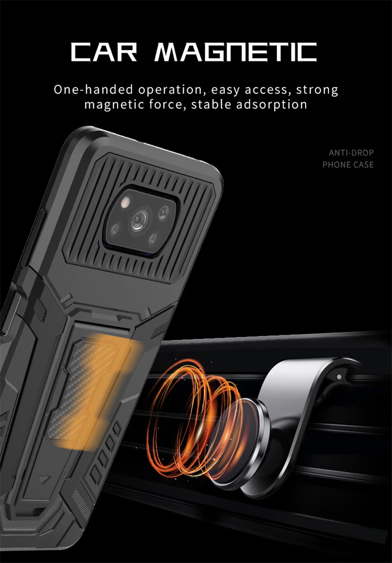 car magnetic cover for xiaomi redmi note 10 5g case phone holder armor cover for redmi note 10 5g case for redmi note 10 5g case free global shipping