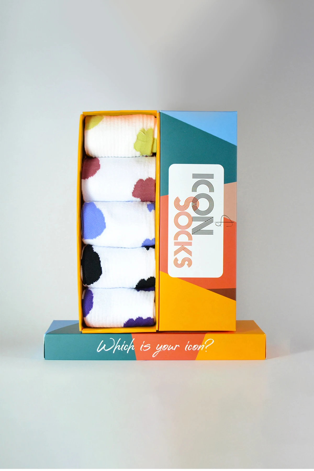 

Iconsocks Unisex Serious Milka Socket Special Boxed Design Stockings