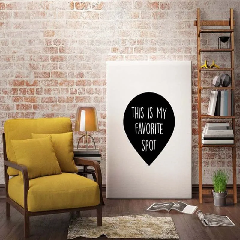 

Nordic Canvas Paintings Wall Pictures Black and White Vintage Letter Poster Wall Arts Aesthetic Room Decor Living Room Posters