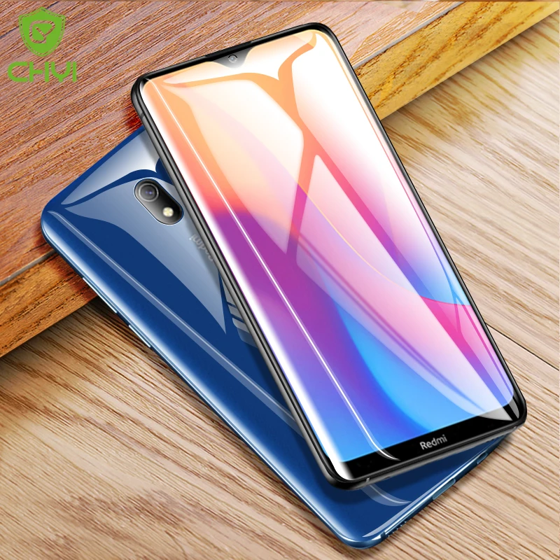 Изогнутая 3d пленка CHYI для Xiaomi Redmi 8 8A защитная с полным покрытием нано