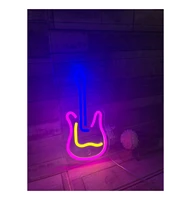 guitar led neon lights fashion high quality party props hot selling products led neon light