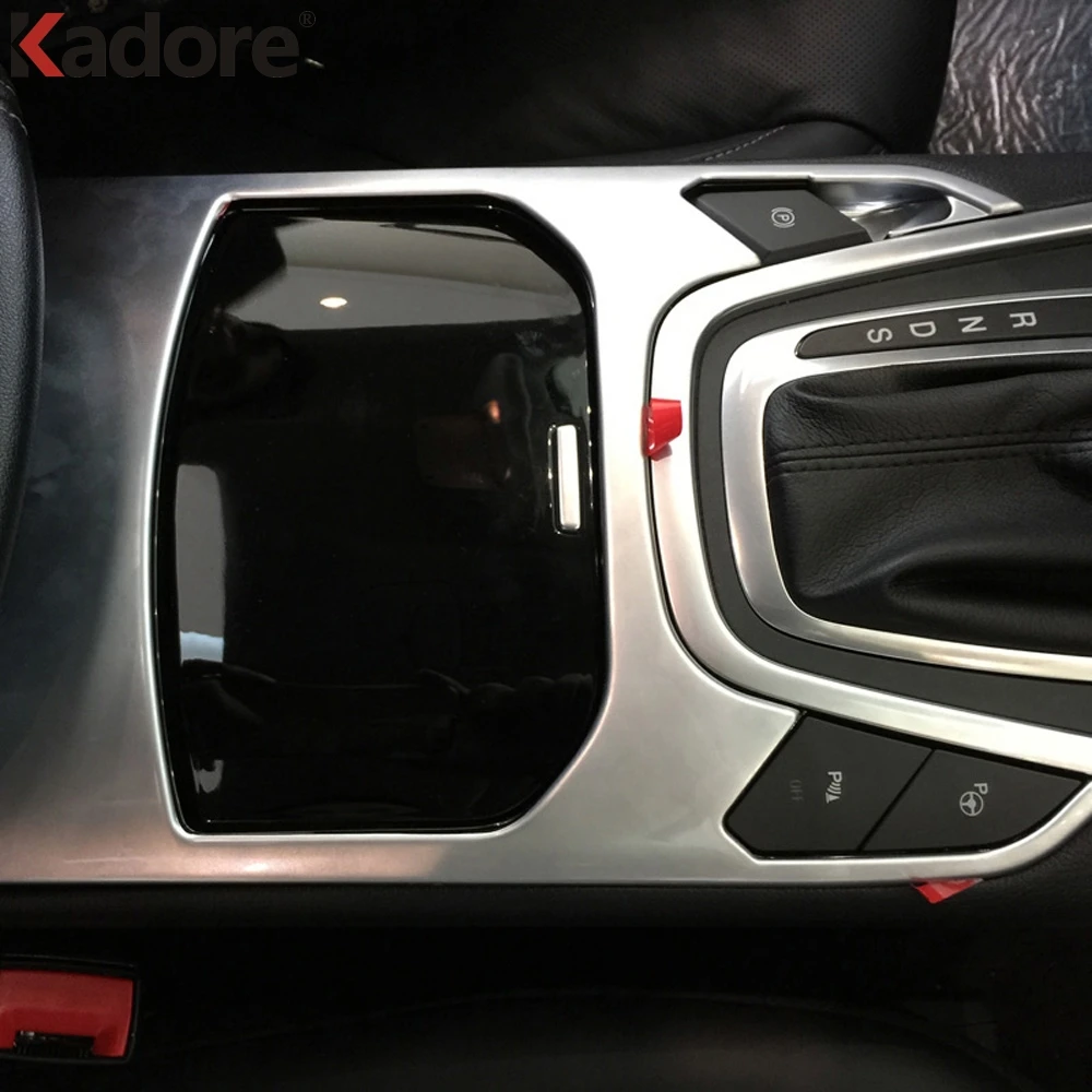 Для Ford Edge 2015 2016 2017 ABS Матовый Автомобильный держатель для чашки с водой