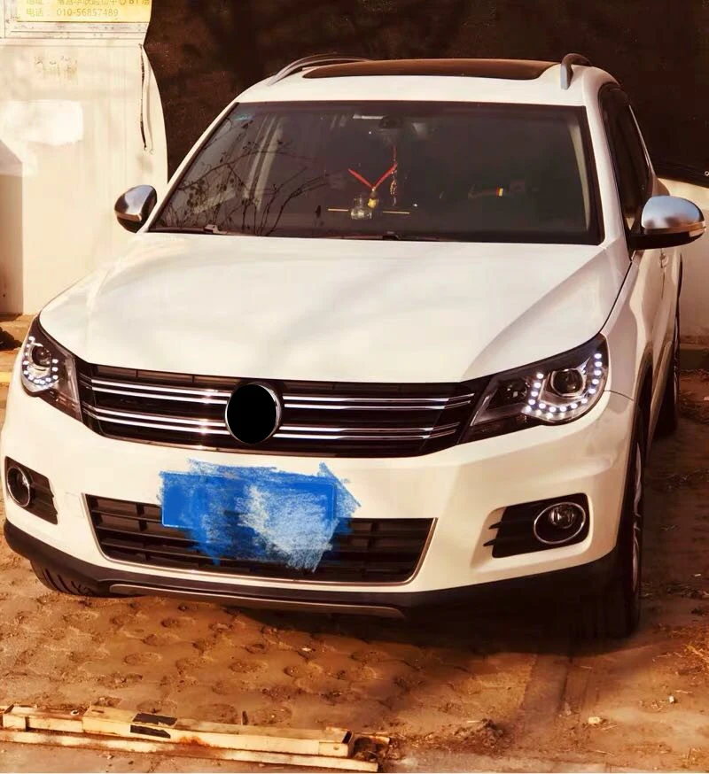 Колпачки для зеркал с боковыми крыльями VW Tiguan Allspace L MK2 2010 2011 2016 Замена|Зеркала и