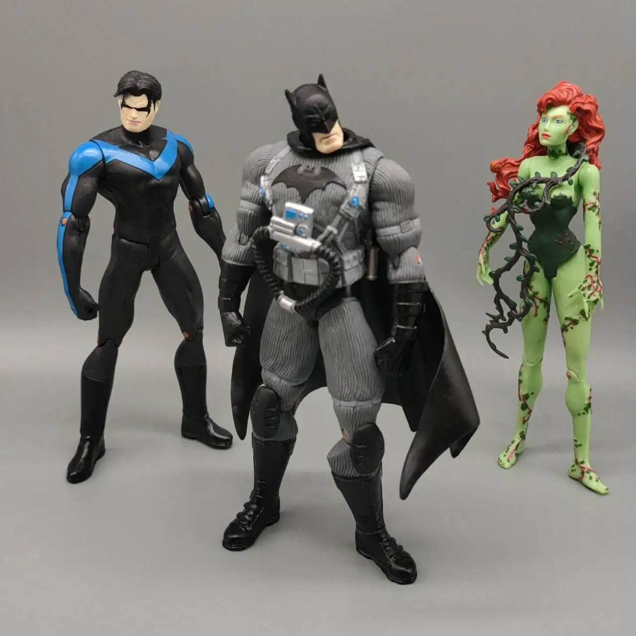 Фото DCD Superhero Ivy-Poison Scare Crow Nitewing Quin The Joke-Man изготовленная на заказ 7-дюймовая свободная фигурка №2