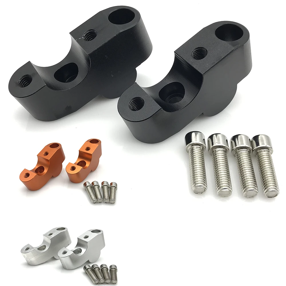 

For KTM DUKE 390 Duke390 2017 2018 2019 Motorcycle HandleBars Risers Handle Handlebar heightening Kit Clamp Adapter