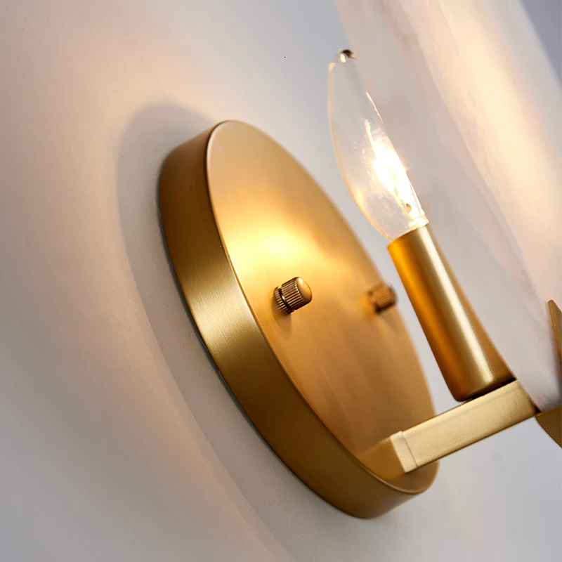 Brass Cloud Shek Pik Lamp Northern Europe Concise A Living Room Bedroom Bedside Moon Background Wall Aisle Corridor | Лампы и