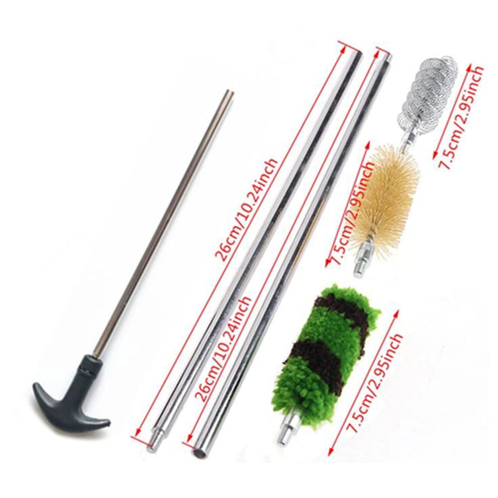 Очистка ствола кисти Чистка винтовки комплект Air охотничье ружье тянуть щетка