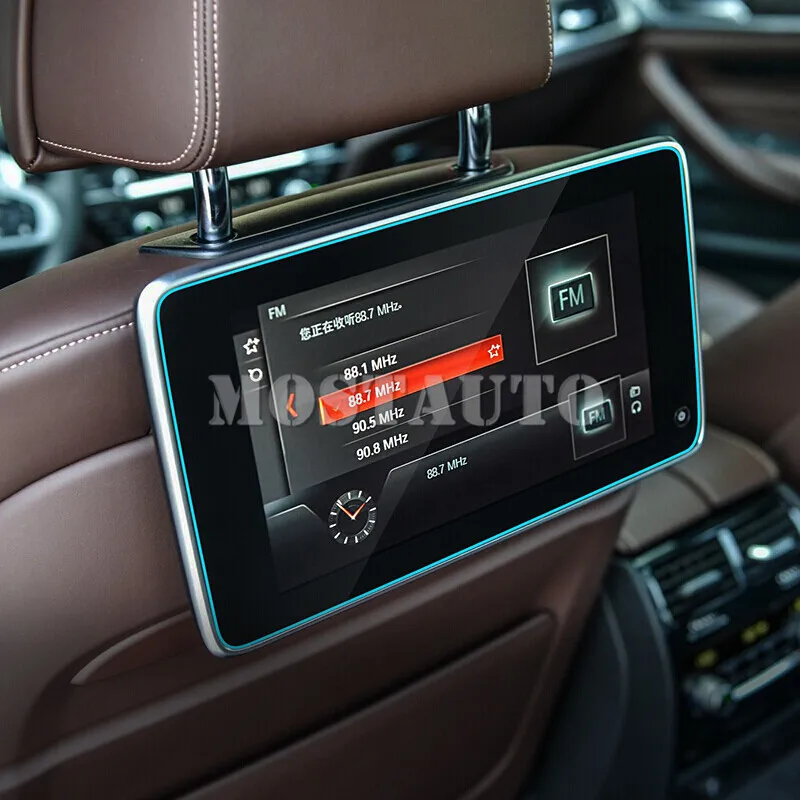 Закаленное стекло для BMW 5 серии G30 защита ЖК экрана заднего сиденья телевизора 2017