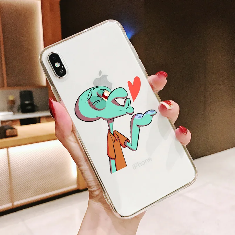 Чехол для iPhone X 11 Pro 11Pro Max 6S 6plus 7 7plus 8 8Plus Xs MAX 5 5S XR 10 мягкий чехол | Мобильные телефоны