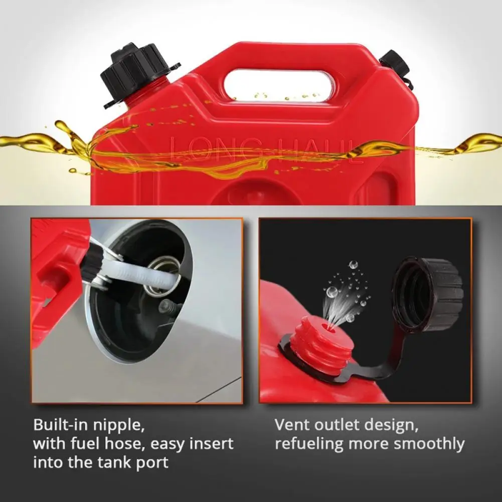 

Universal Jerry Can Eco-friendly Plastic Petrol Can Anti-static Plastic Car Petrol Can for Motorcycle Oil Container