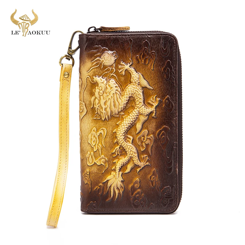 

2021 натуральная кожа, модный подарок, длинный держатель для визиток, органайзер, дорожный кошелек на цепочке для мужчин, женщин, мужчин и женщ...