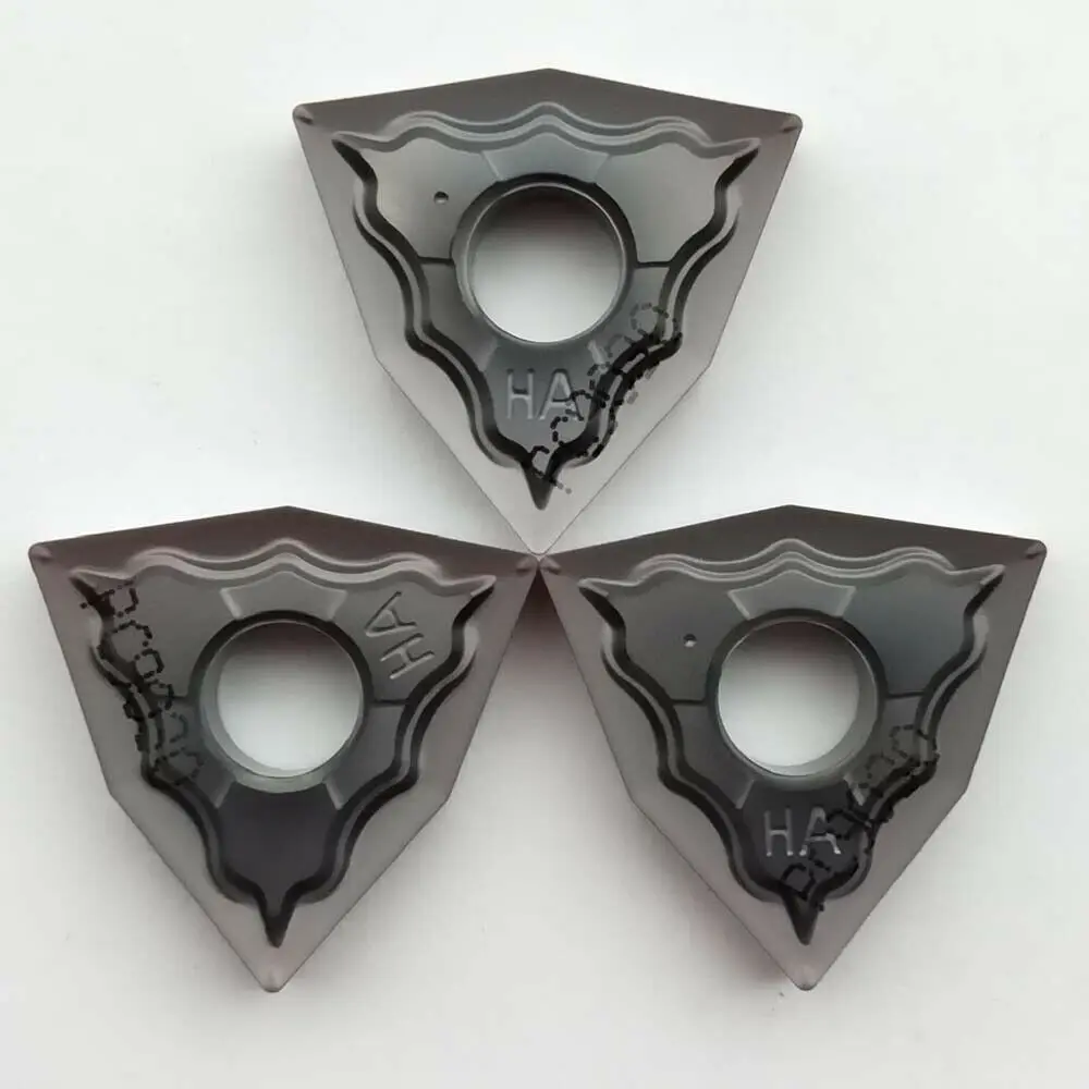 

CNC Carbide Inserts 10pcs WNMG 080404-HA PC9030 WNMG 431 HA lathe Inserts Carbide Inserts For MWLNR