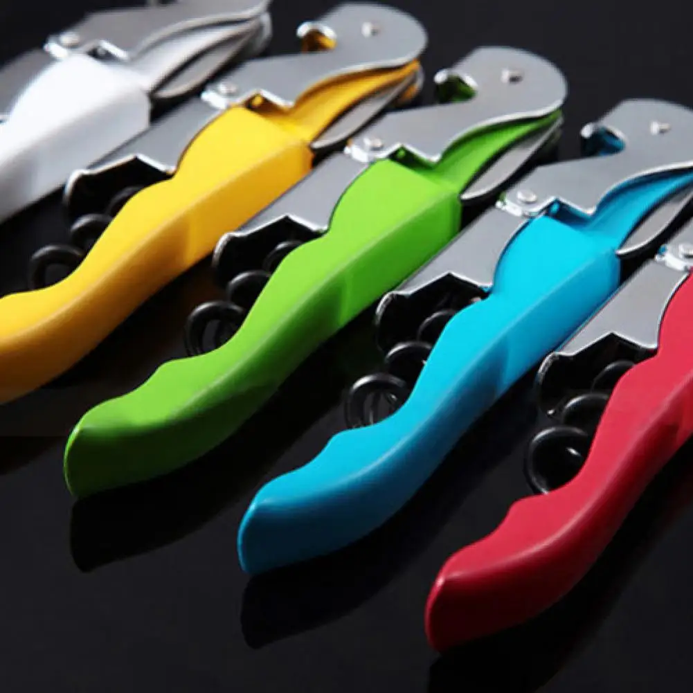 

Multifunctional Stainless Steel Corkscrew Wine Bottle Cap Opener Party Favor