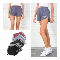 women shorts embroidery letter runner stretch shorts fashion girl sport shorts brandy sweatpants woman summer shorts sweat pants