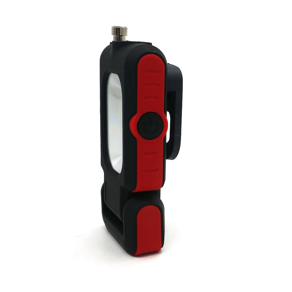 Aukelly USB Перезаряжаемый светодиодный светильник на магнитной подставке с крюком для гаража, COB лампа для ремонта автомобиля, флэш-светильник, магнитный инструмент