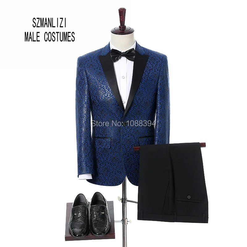 

Костюм-блейзер Мужской для курения, облегающий смокинг для жениха, смокинг для мужчин, индивидуальный пошив