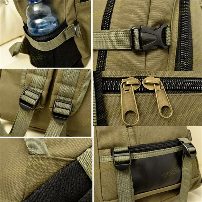 Рюкзак мужской вместительный Холщовый для альпинизма | Багаж и сумки