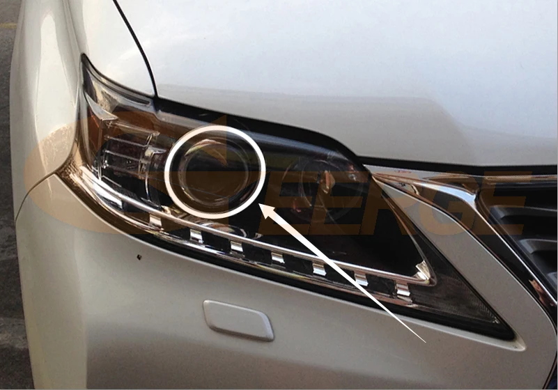 Для LEXUS RX 350 450H 270 RX350 RX450H RX270 2013 2014 2015 ультра яркий SMD СВЕТОДИОДНЫЙ ангельские глазки