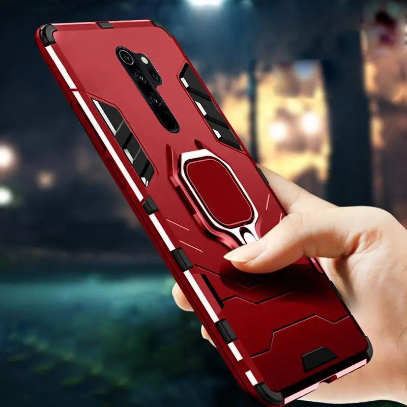 Чехол для Redmi Note 8 Pro силиконовый чехол из ТПУ и жесткого поликарбоната роскошный