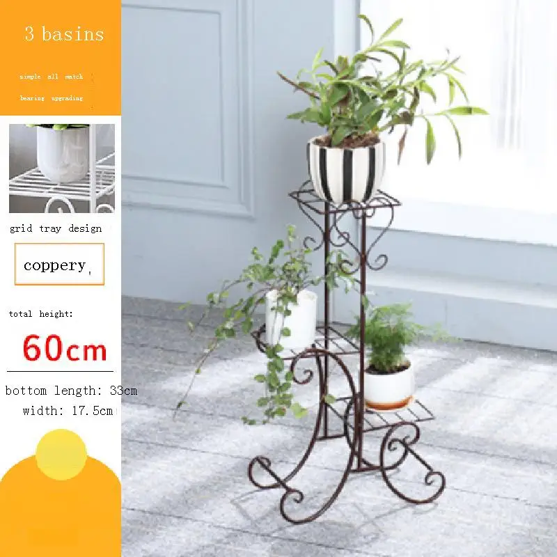 Стандартные полки для растений декоративные металлические Dekorasyon балкон