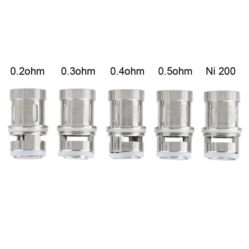 

5 шт. в упаковке Ijoy Reaper Plus Clapton, внутренняя двойная катушка 0,2 (35-120 Вт)/03 (35-80 Вт)/0,4 (35-100 Вт)/0,5 (35-110 Вт)/ N200 Ом