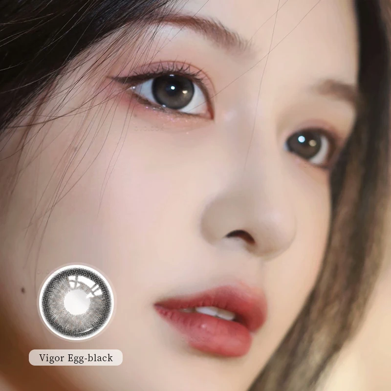ovolook 1 pair2pcs lenses new 10 different colored lenses for eyes vision correction beauty prescription eye contact lenses free global shipping