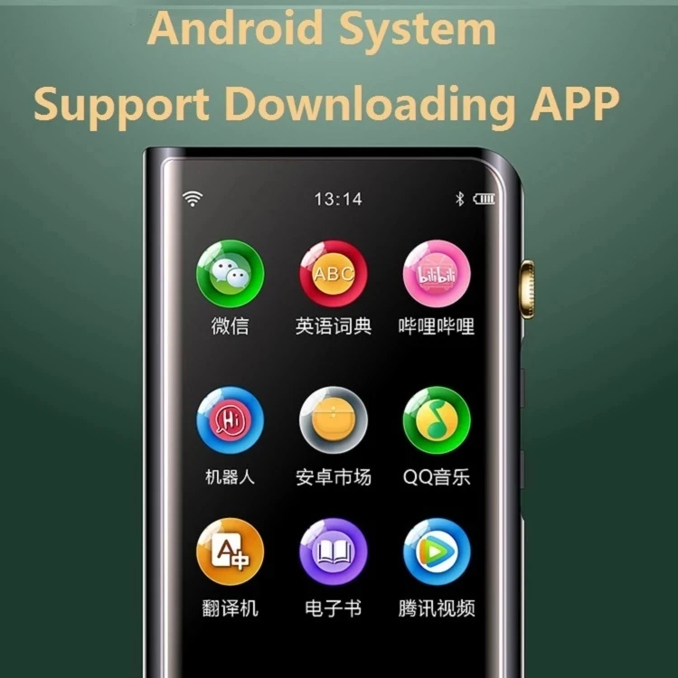 Новинка T18 Android Wifi MP3 плеер Bluetooth 5 0 полный сенсорный экран 3 дюймов HiFi музыкальный с