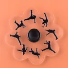 Новинка 2021, 3D бегущий персонаж из мультфильма, астронавт, Спиннер, поворот, злодей, остановить стресс, фиджет-игрушка, динамический гироскоп для пальцев