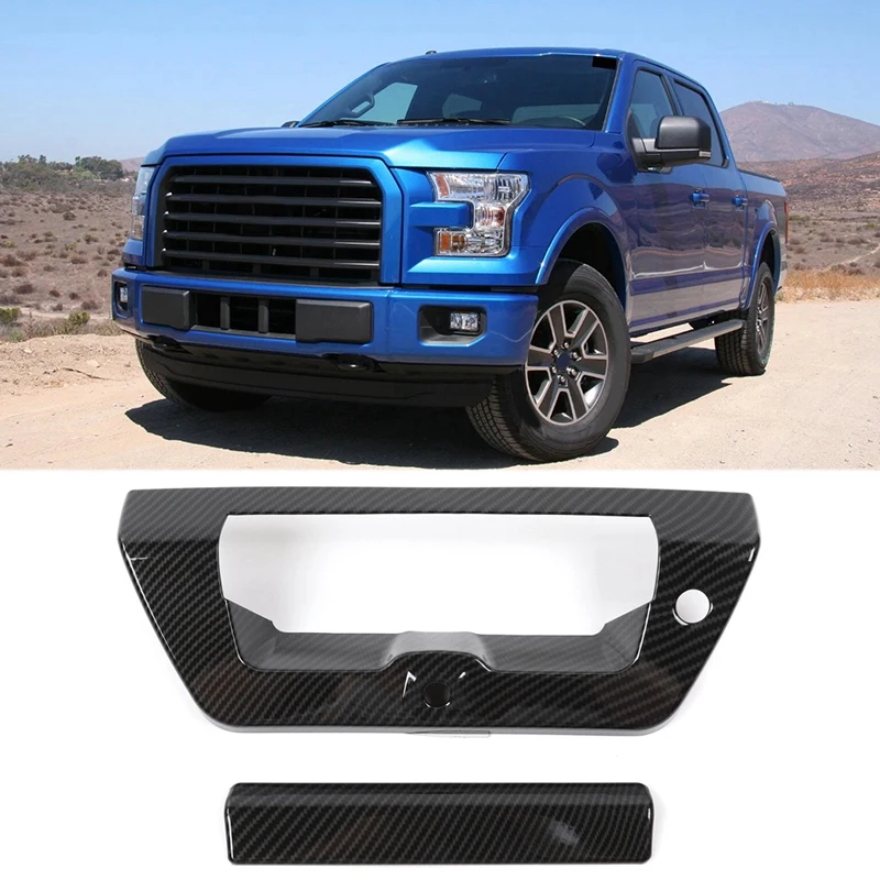 Для Ford F150 2015 2020 задняя дверь багажника Крышка ручки накладка автомобильные