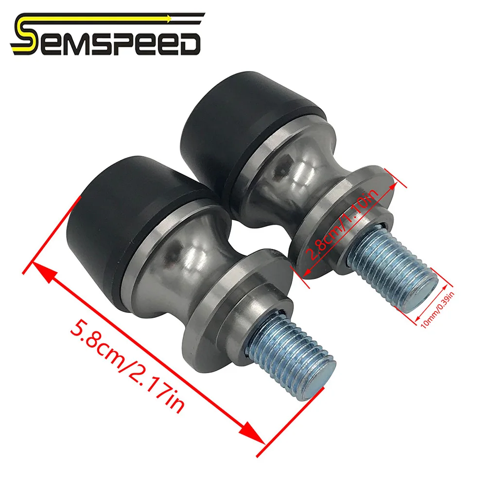 SEMSPEED M10 для KAWASAKI Z750 Z750R Z750S Z250 NINJA 250 300 ER6N ER6F VULCAN/S 650 CNC 10 мм маятниковая стойка