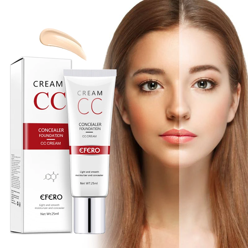 

BB Concealer CC Cream cosmetics Makeup Cover Base Primer Face Contouring Foundation Cream Makeup Base Korean Cosmetics