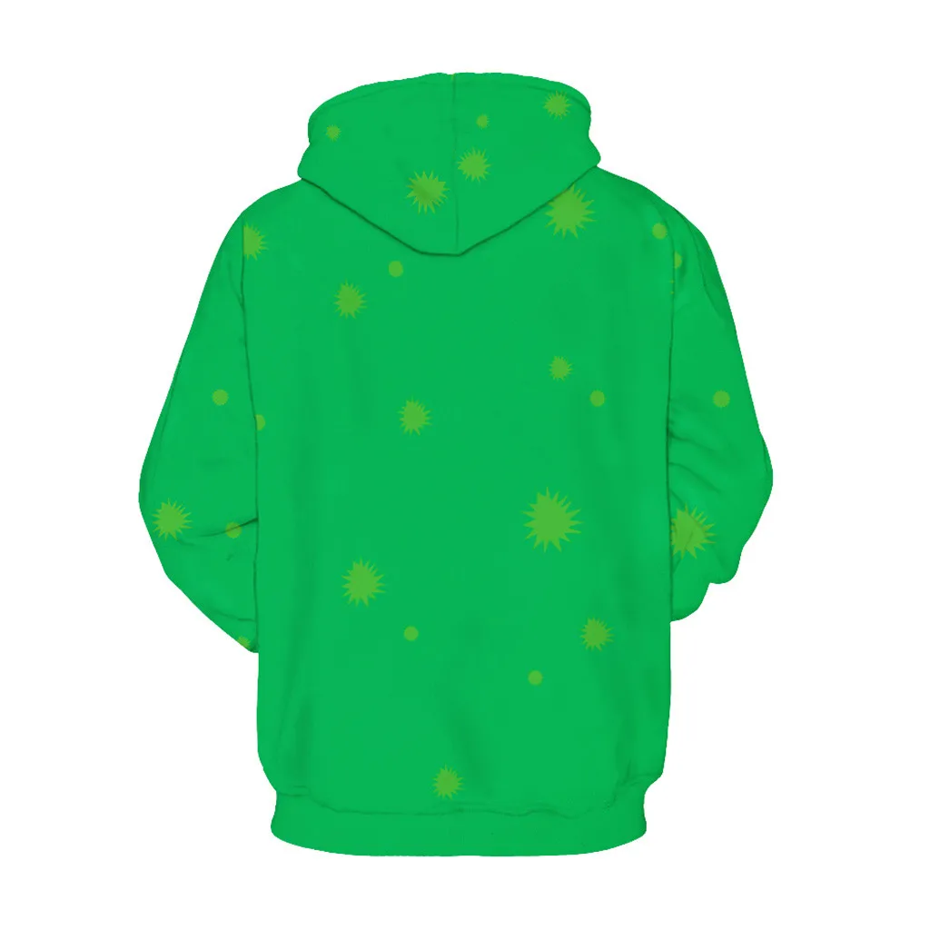 

Unisex Warm Oversized Sweatshirt Elegant Christmas Hooded Long Sleeve Shirt Christmas Print Pullover Lovers #SRN