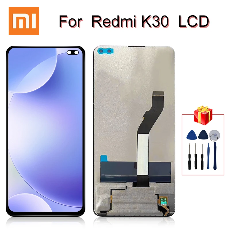 6 67 &quotоригинал для Redmi K30 дисплей сенсорный экран дигитайзер Mi Pocophone X2 ЖК Poco