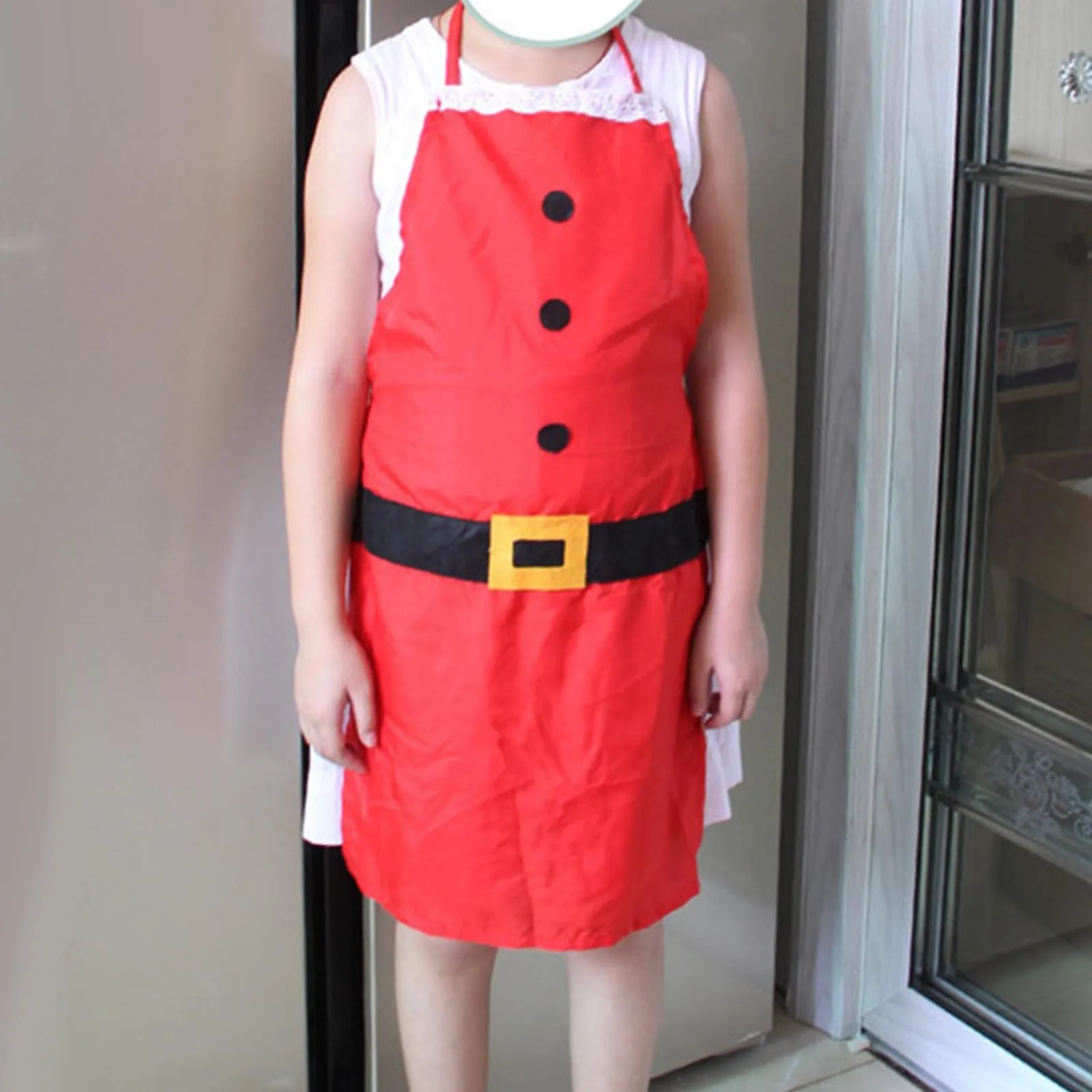 Фартуки с рождественским принтом унисекс нагрудник для уживечерние кухни