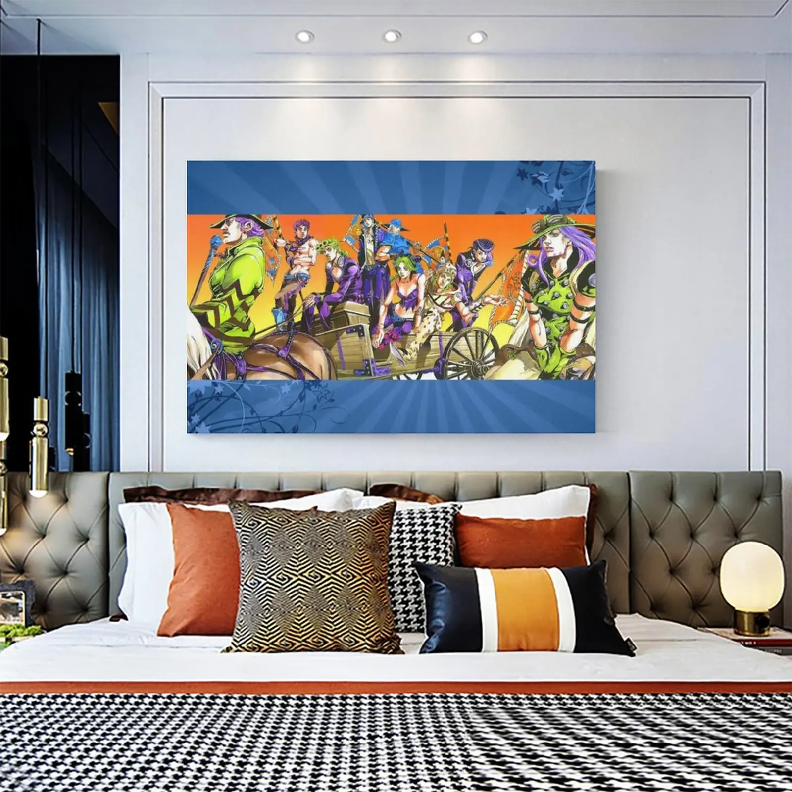 

Плакат на холсте с аниме «Невероятные приключения Джоджо»