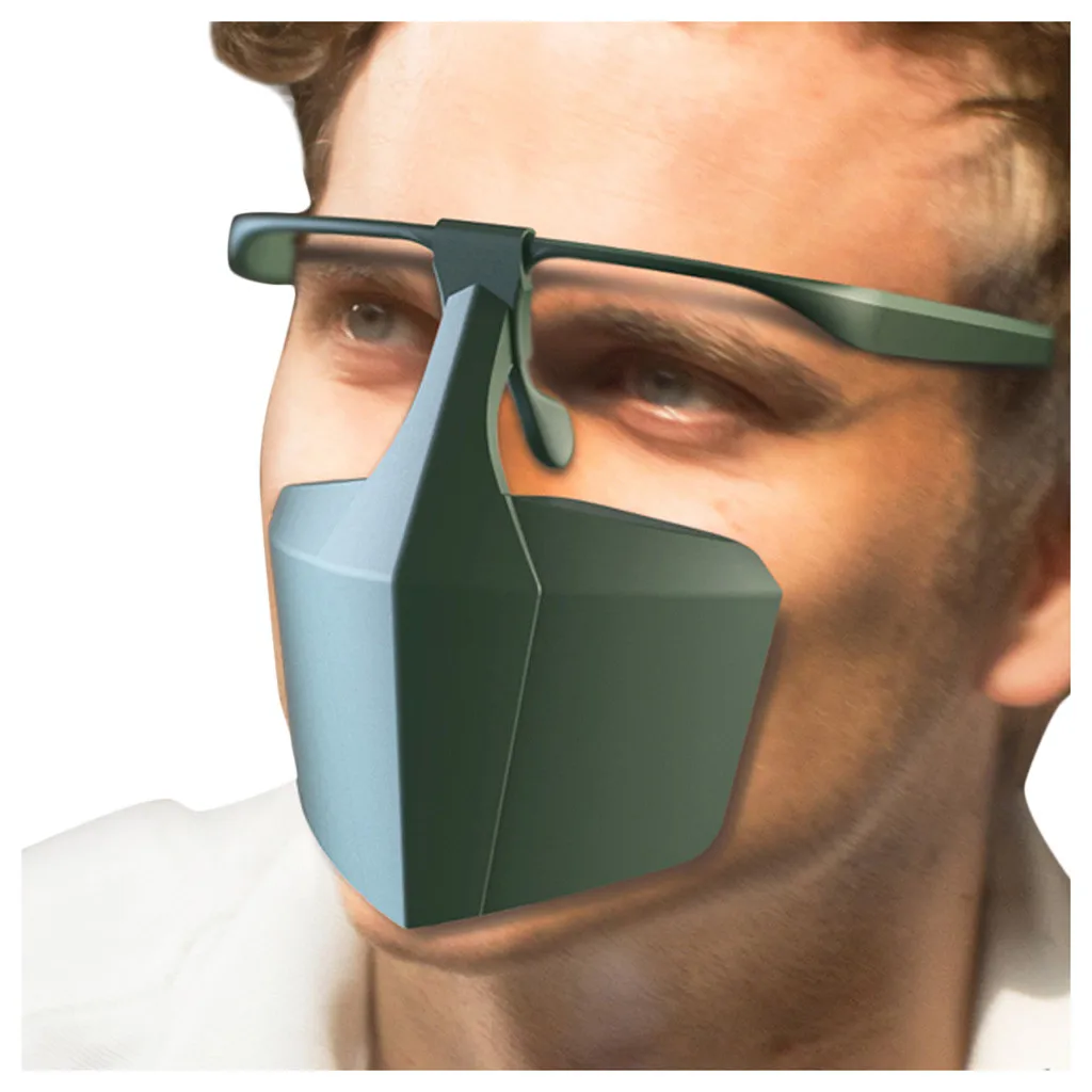 Fashion Face Mask Anti-splash mouth nose Cover Spray Protective Equipment reusable plastic |