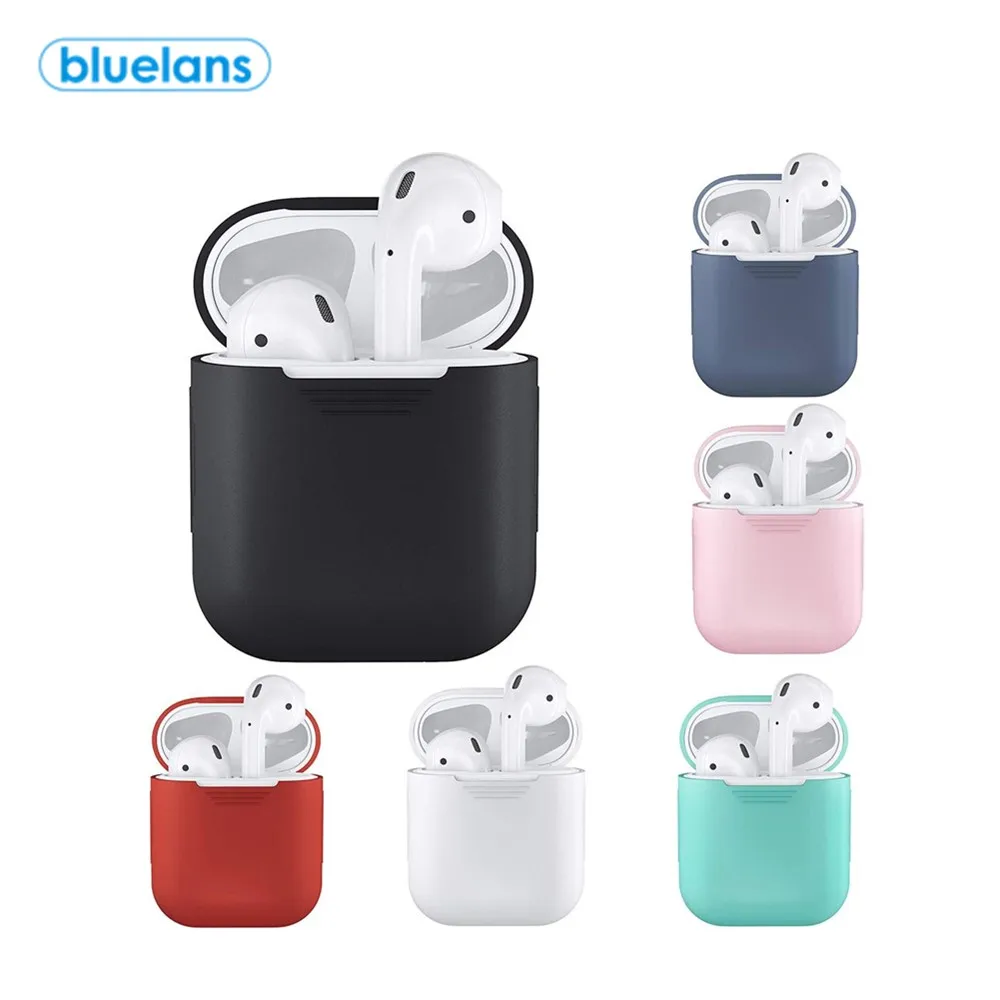 

Противоударный мягкий силиконовый защитный чехол для наушников Apple AirPods