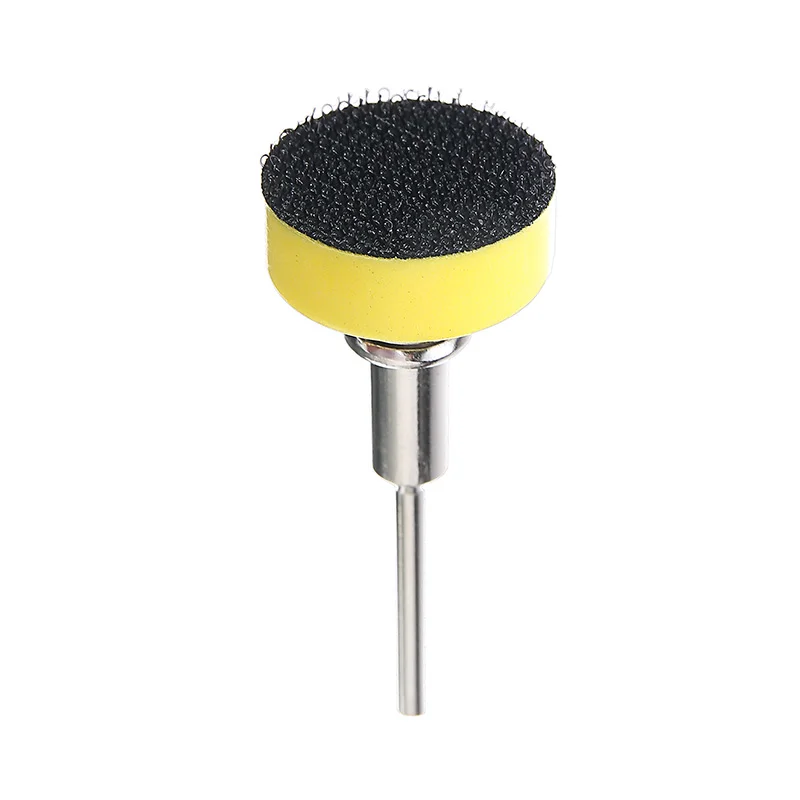 

100pcs/set 25mm 80 80 600 1000 2000 3000 Grit Sanding Disc Round Abrasive Dry Sandpaper + Back-up Pad For Polishing Tools