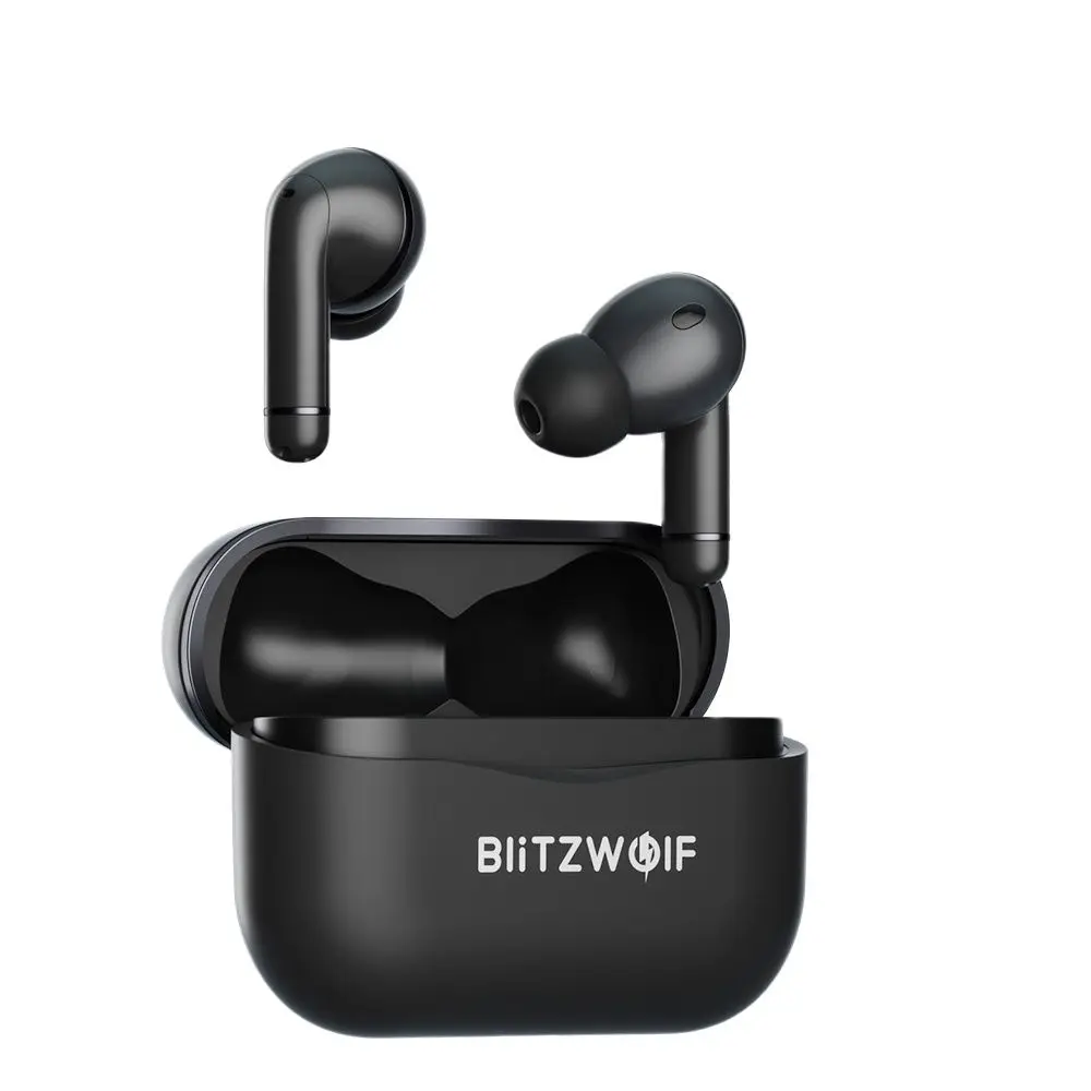 

Беспроводные наушники BlitzWolf BW-ANC3 BTV5.0, TWS наушники с двойным активным шумоподавлением, Hi-Fi стерео, бас, спортивные наушники-вкладыши, наушники ...