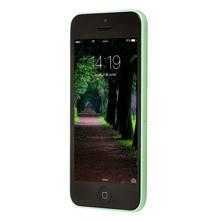 Отремонтированный Apple iphone 5C ram 1G rom 8G 16& 32 iOS iphone 5c двухъядерный Сенсорный экран wifi gps GSM HSDPA 8mpix камера 4,0 iphone 5c - Цвет: Verde