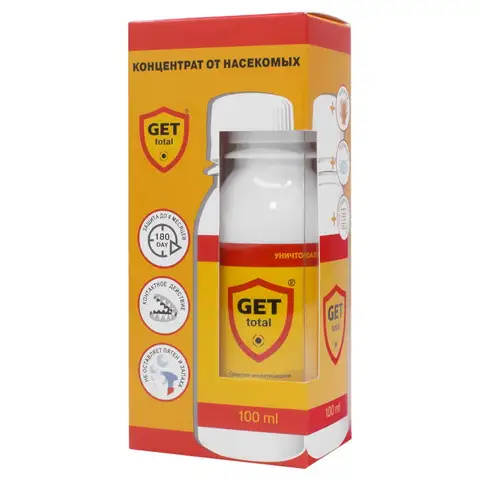 Гет GET от клопов тараканов блох мух средство избавиться в квартире насекомых обработка дезинсекция дезинфекция клопов таракан - изображение