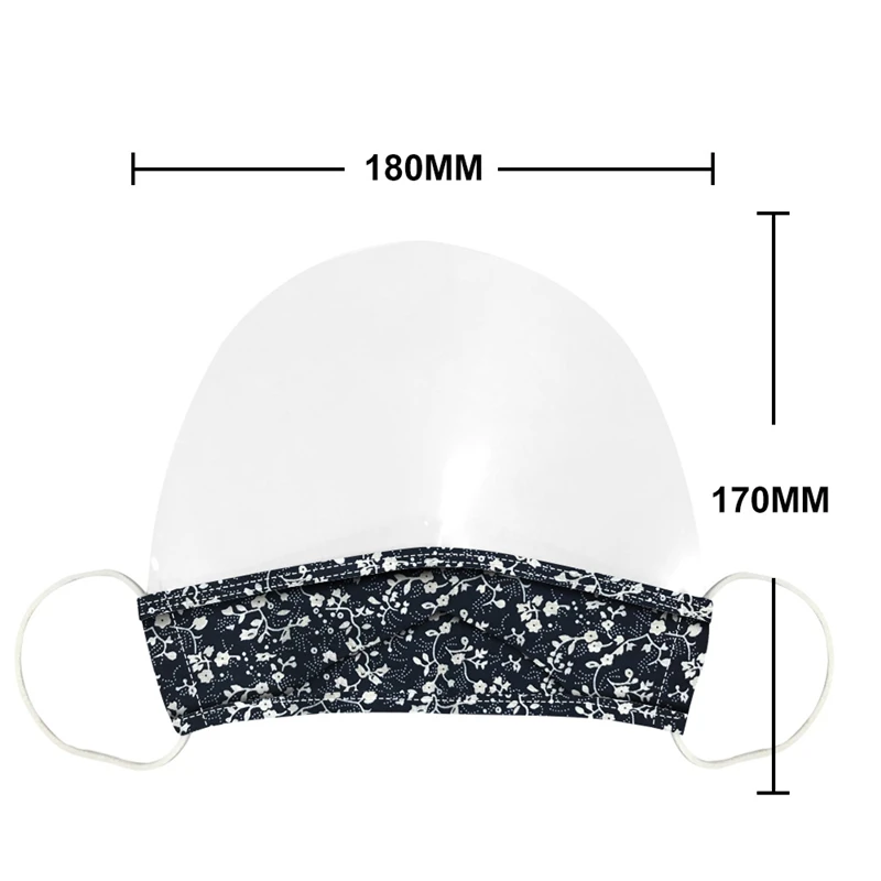 

10 Pcs/Pack Clear Mouth Masks Mini Shield Reusable Comfortable Unisex Dust-Proof Transparant Face Protective Mask Mascarillas