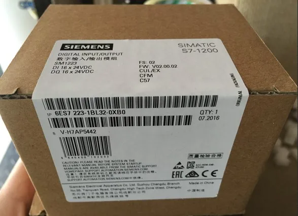 Оригинальный 6es723 1bl32 0xb0 6ES7 223 1BL32 0XB0 SIMATIC 1223 SM 16DI / 16DO DC24 V|Детали инструментов| |
