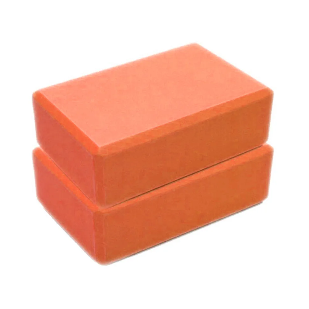 Блоки для упражнений фитнеса йоги пенная подушка EVA тренировок в тренажерном