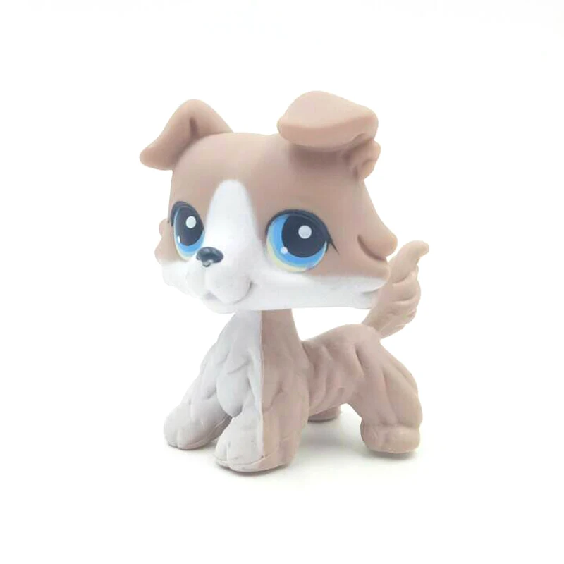 LPS кошка старые оригинальные игрушки для животных собак #67 серый и белый колли с