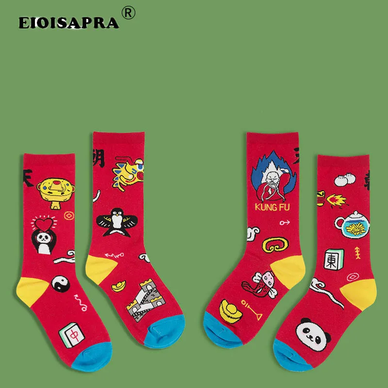 Носки для пар в китайском стиле осень/зима|Носки| |