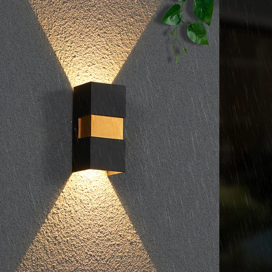 

10W Up Down Waterproof LED Wall Light Outdoor Garden Villa Corridor Porch Wall Lamps Villa Hotel Balcony Wall Light